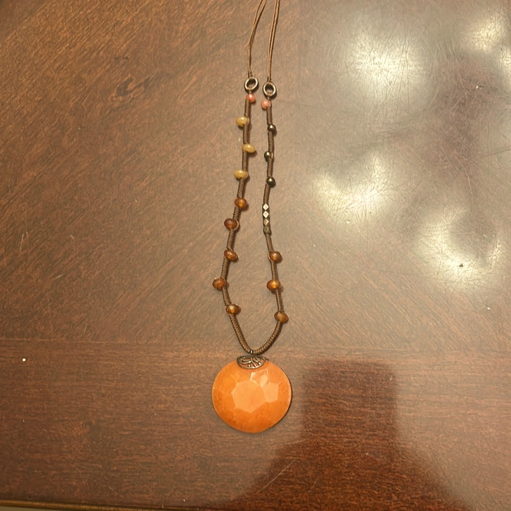 Faceted vintage beautiful Moroccan necklace